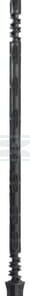 Insulated line post 0,95m 4pcs