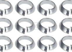 Anillo elástico de bloqueo  M22 x 34 x 8 mm, acero cincado DIN 74361, Kramp