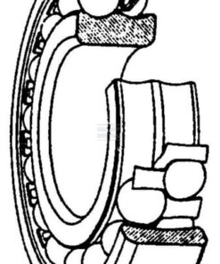 Self-aligning ball bearing 35x80x31mm SKF