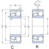 Spherical roller bearing 65x140x48mm SKF