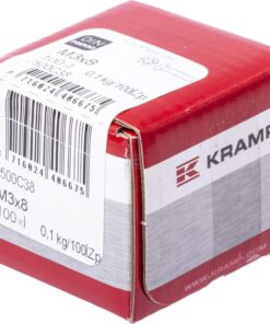 Tornillo autorroscante DIN7985:7500C M3x8 acero zincado, Kramp