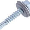 Tornillo autorroscante DIN7504 4.8x25 mm, 8 mm cabeza hexagonal con brida, Kramp 7 Tornillo autorroscante DIN7504 4.8x25 mm, 8 mm cabeza hexagonal con brida, Kramp