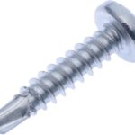 Tornillo autorroscante DIN7504 4.8x22 mm PH2 cabeza abombada, acero inox., Kramp