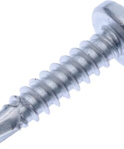 Tornillo autorroscante DIN7504 4.8x22 mm PH2 cabeza abombada, acero inox., Kramp