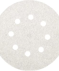 Discos de lijar Ø125 mm k80 10 unidades blanco
