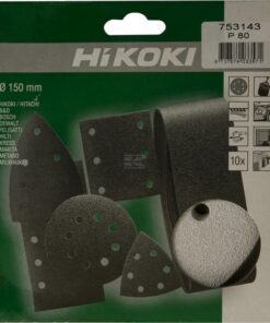 Discos de lijar Ø150mm k80 10 piezas
