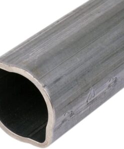 Tubo perfil limón 2a Øext. 49,5 mm, Øint. 57,5 mm x 48 mm - 4,00 mm L: 1400 mm Walterscheid