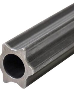 Tubo perfil estrella S4 Øint. 51 mm x 37 mm L: 800 mm Walterscheid