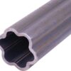 Tubo perfil estrella S6 Øext. 61,5 mm, Øint. 71,5 mm x 57,5 mm - 5,00 mm L: 2900 mm Walterscheid