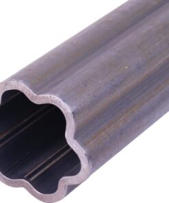 Tubo perfil estrella S6 Øext. 61,5 mm, Øint. 71,5 mm x 57,5 mm - 5,00 mm L: 2900 mm Walterscheid