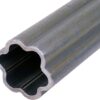 Tubo perfil estrella S6 Øext. 61,5 mm, Øint. 71,5 mm x 57,5 mm - 5,00 mm L: 800 mm Walterscheid