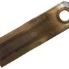 Cuchilla rotativa trituradora de paja 175x50x4 mm Ø20 mm 2 Cuchilla rotativa trituradora de paja 175x50x4 mm Ø20 mm