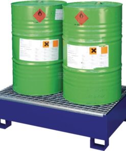 Placa de secado acero azul 210L Capacidad 450Kg 1200x810x360mm