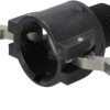 Camlock Tipo B 1.1/2" rosca macho, polipropileno