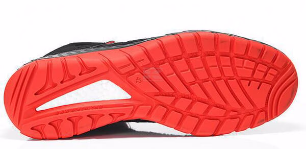 Zapatos de seguridad Maddox negro/rojo Mid ESD 46 3 Zapatos de seguridad Maddox negro/rojo Mid ESD 46
