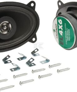Set de altavoces 4 x 6 80 W