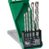 Set de 5 piezas brocas de albañilería