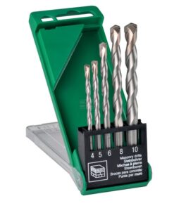 Set de 5 piezas brocas de albañilería