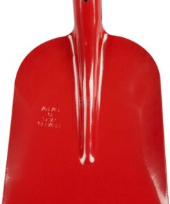 Pala para hormigón 1/2 0, roja, templado extra
