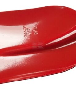 Pala para hormigón 1/2 0, roja, templado extra