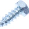 Tornillo autorroscante DIN7976C Ø 3,5x9,50 mm 6-puntas, hexagonal de 5,5 mm, acero, Kramp