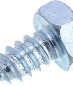 Tornillo autorroscante Ø 8 x 16 mm 6-puntas, hexagonal de 13 mm, acero, DIN 7976C, Kramp