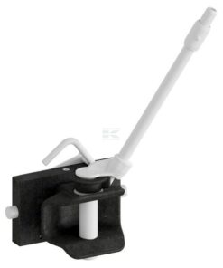 Manual trailer hitch