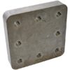 Placa para soldar 145x145 6xM20