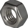 Tuerca hexagonal inox.