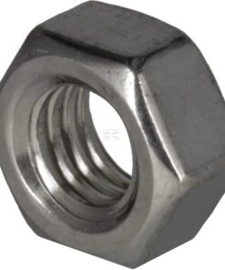 Tuerca hexagonal inox.