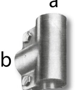 Abrazadera en T 2½" x 2½"