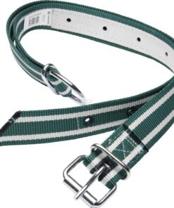 Collarín 130x4 cm verde/blanco