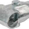 Abrazadera T 1" x 1" abierta