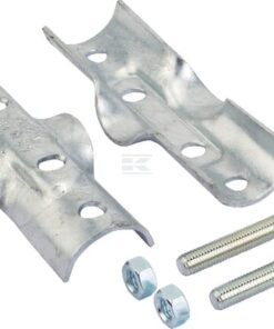 Abrazadera T doble 1½" x 1½"