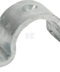 Abrazadera atornill. galv. 1