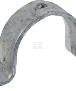 Abrazadera atornill. galv. 2"