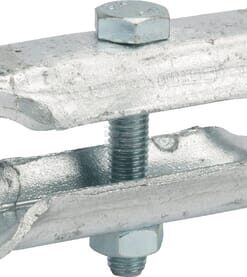 Abrazadera doble 1" x 1"