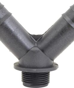 Y piece 45°+hose tail 2x25mm / 1x30mm 6 Y piece 45°+hose tail 2x25mm / 1x30mm