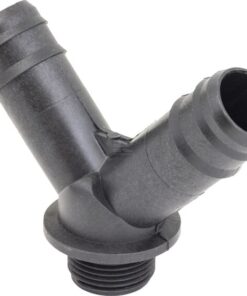 Y piece 45°+hose tail 2x25mm / 1x30mm 7 Y piece 45°+hose tail 2x25mm / 1x30mm