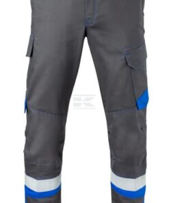 Pantalones 5-Safety, talla 60, antracita, azul/blanco, HaVep 6 Pantalones 5-Safety, talla 62, antracita, azul/blanco, HaVep