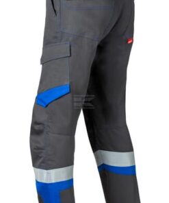 Pantalones 5-Safety, talla 52, antracita, azul/blanco, HaVep