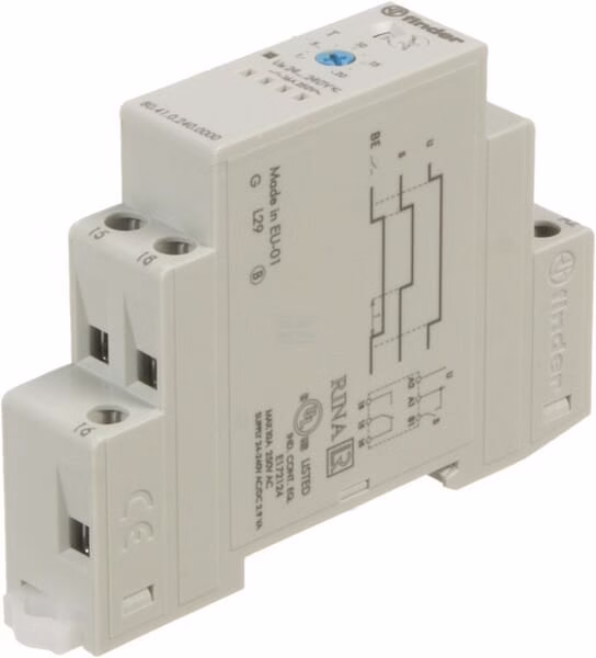 Relé temporizador retardado 1 Relé temporizador retardado