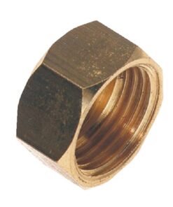 Tapa latón hexagonal H 1/4"