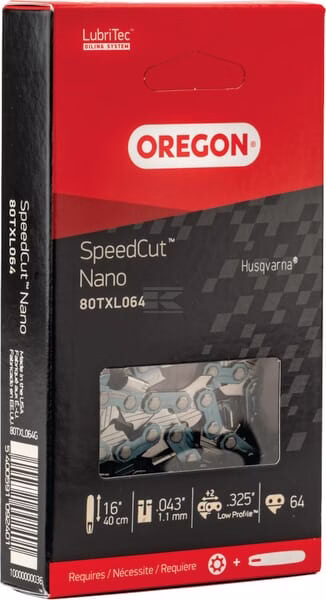 Cadena de motosierra, 0.325", 64 DL, 16" Speedcut™ Nano, Oregon