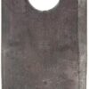 Cuchilla izda. de segadora 97 x 48 x 4 mm orificio Ø 19 mm adecuada para Kongskilde JF/Stoll