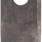Cuchilla izda. de segadora 97 x 48 x 4 mm orificio Ø 19 mm adecuada para Kongskilde JF/Stoll