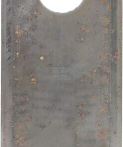 Cuchilla izda./dcha. de segadora 114 x 48 x 4 mm orificio Ø 19 mm adecuada para Kongskilde JF/Stoll