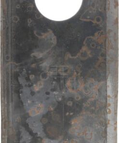 Cuchilla izda. de segadora 110 x 48 x 4 mm orificio Ø 19 mm adecuada para Kongskilde JF/Stoll