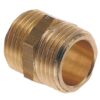 Racor de latón 2xM 1 1/2"
