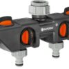 Grifo 4 v bloque distrib. 1/2"